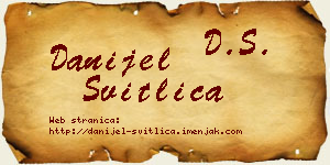 Danijel Svitlica vizit kartica